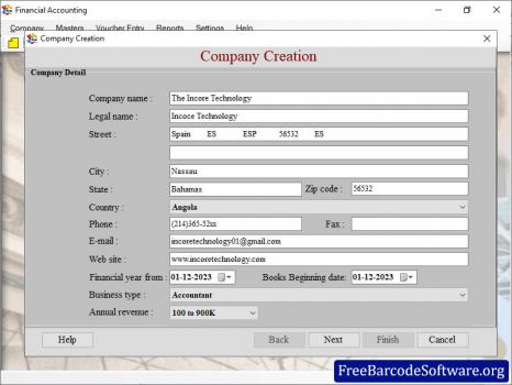 Free Accounting Software - Screenshot 1