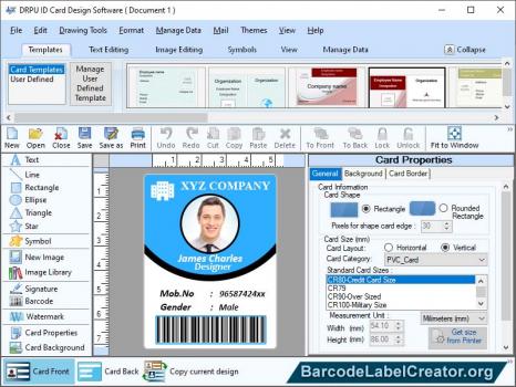 Visit Listing - ID Cards Maker Application ID Cards Maker Application - Screenshot 1