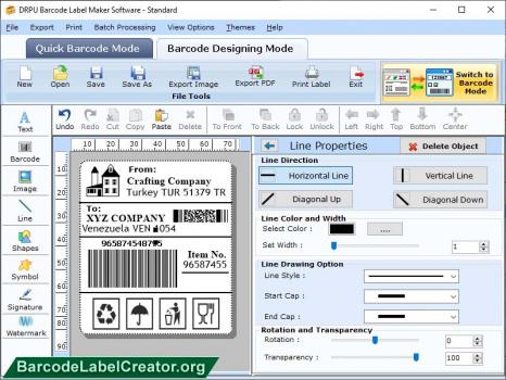 Visit Listing - Create Barcode Software Create Barcode Software - Screenshot 1