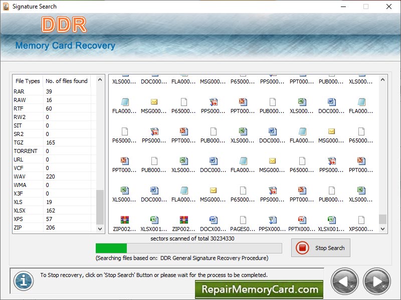 USB Drive Data Restoration Tool - Screenshot 1