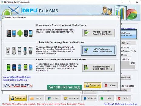 Visit Listing - Send Bulk SMS from Mobile Send Bulk SMS from Mobile - Screenshot 1