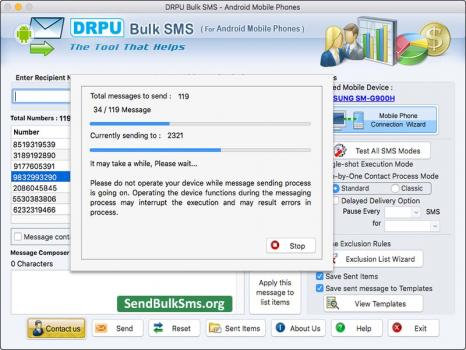 Visit Listing - Send Bulk SMS Android Mac Send Bulk SMS Android Mac - Screenshot 1