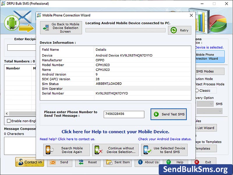 Send Bulk SMS For Professional - Screenshot 1