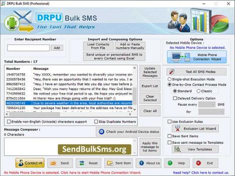 Send SMS GSM Mobile - Screenshot 1