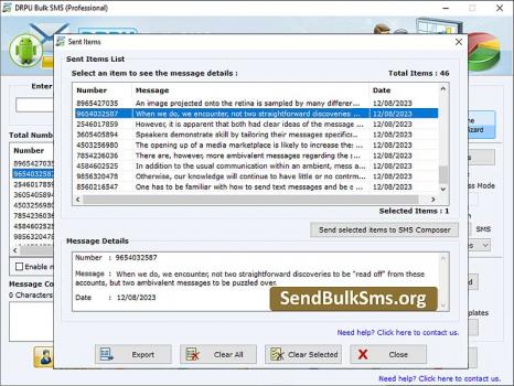 Visit Listing - Send Bulk SMS for Professional Send Bulk SMS for Professional - Screenshot 1