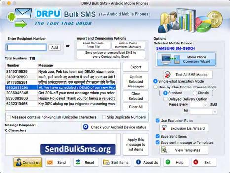Visit Listing - Mac Bulk SMS for Android Mobile Mac Bulk SMS for Android Mobile - Screenshot 1