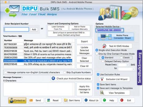 Visit Listing - Mac Send Bulk SMS Android Mac Send Bulk SMS Android - Screenshot 1