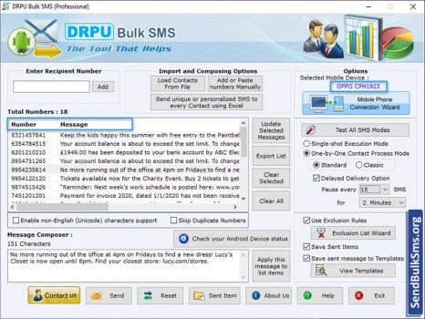Visit Listing - Bulk SMS PC to Mobile Bulk SMS PC to Mobile - Screenshot 1