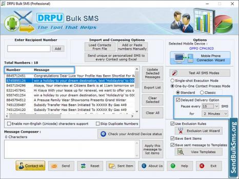 Visit Listing - Send Bulk SMS Tool for Professional Send Bulk SMS Tool for Professional - Screenshot 1
