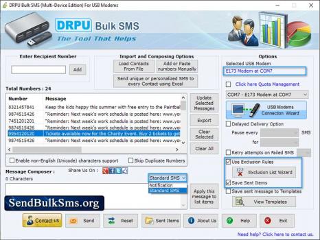 Visit Listing - Bulk SMS Tool for Multi USB Modem Bulk SMS Tool for Multi USB Modem - Screenshot 1