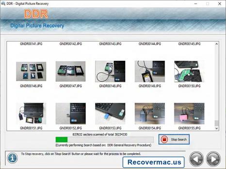 Photos Recovery Software For Mac - Screenshot 1