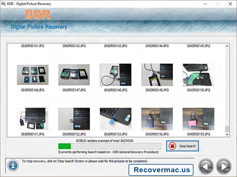 Photos Recovery Software For Mac - Screenshot 1