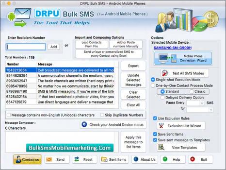 Visit Listing - Bulk SMS Marketing Software Bulk SMS Marketing Software - Screenshot 1
