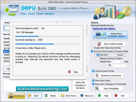 Visit Listing - SMS Marketing Software Android Mac SMS Marketing Software Android Mac - Screenshot 1