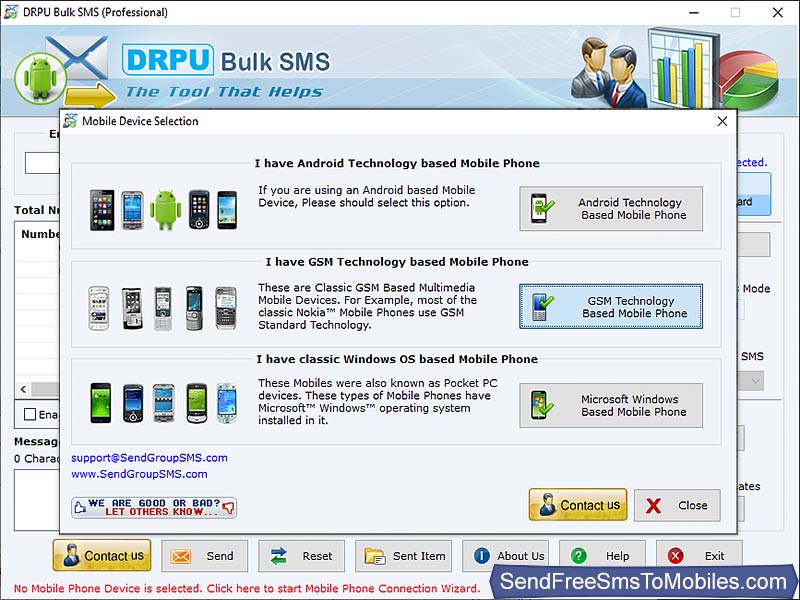 Send Free SMS - Screenshot 1