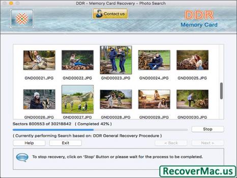 Visit Listing - Memory Card Recovery Software For Mac Memory Card Recovery Software For Mac - Screenshot 1
