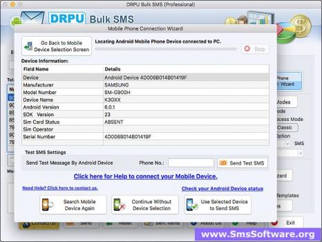Visit Listing - SMS Software for Modems SMS Software for Modems - Screenshot 1