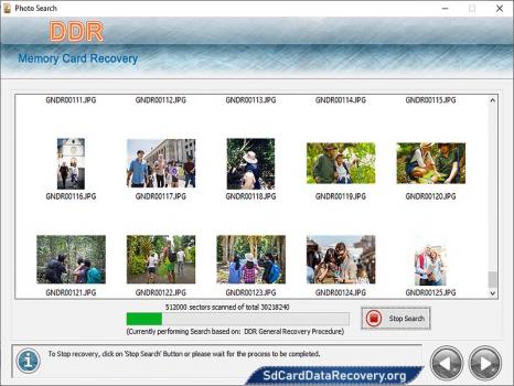 Visit Listing - Memory Stick Recovery Software Memory Stick Recovery Software - Screenshot 1