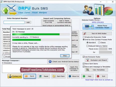 Visit Listing - Mac Bulk SMS Software for Android Phones Mac Bulk SMS Software for Android Phones - Screenshot 1