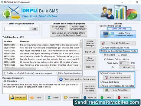 Visit Listing - Mobile Text Messaging Software Mobile Text Messaging Software - Screenshot 1