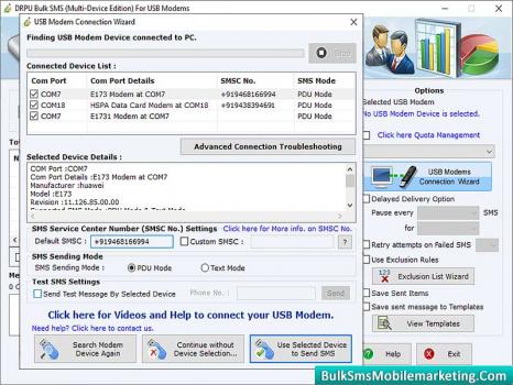 Visit Listing - Bulk SMS Mobile Marketing Multi Modem Bulk SMS Mobile Marketing Multi Modem - Screenshot 1