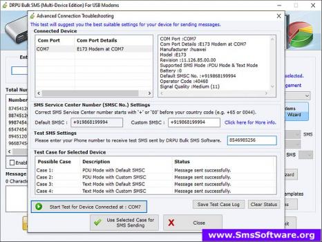 Bulk SMS For Multi USB Modem - Screenshot 1