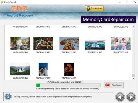 Android Data Repair Software - Screenshot 1
