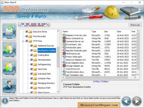 Data Repair Software - Screenshot 1