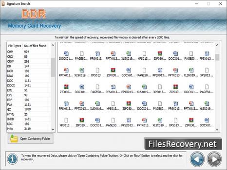 Visit Listing - Memory Card File Recovery Software Memory Card File Recovery Software - Screenshot 1