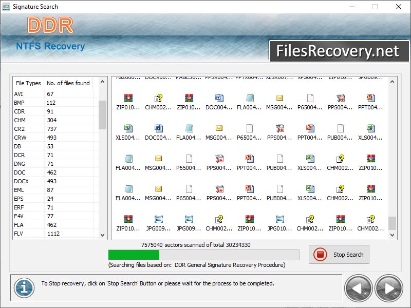 Recover Hard Disk Partition - Screenshot 1
