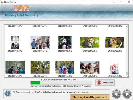 Visit Listing - Memory Card Data Repair Tool Memory Card Data Repair Tool - Screenshot 1