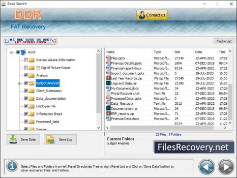 FAT32 File Recovery - Screenshot 1