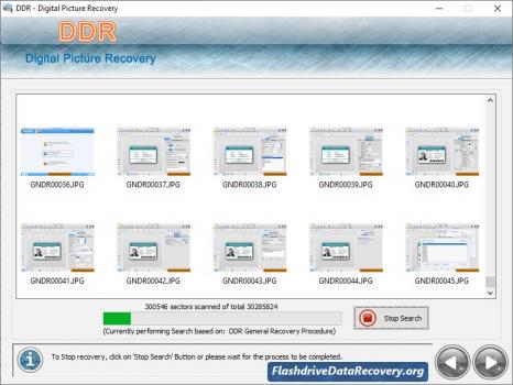 Digital Picture Files Recovery Software - Screenshot 1
