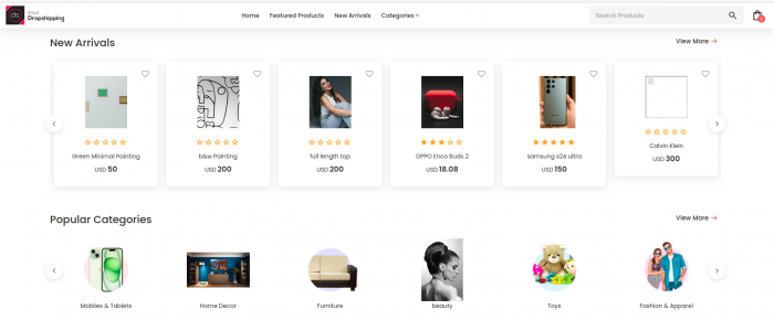 Visit Listing - Inout Dropshipping Inout Dropshipping - Screenshot 3