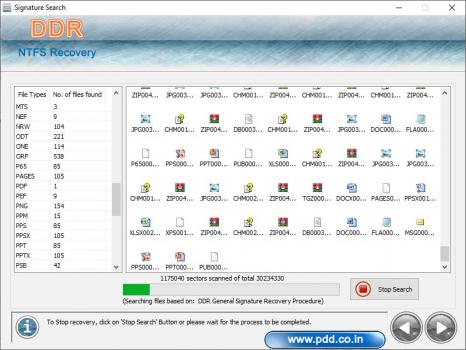 Recover Deleted NTFS Files - Screenshot 1