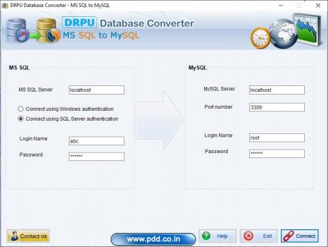 Visit Listing - MSSQL to MySQL database files conversion MSSQL to MySQL database files conversion - Screenshot 1