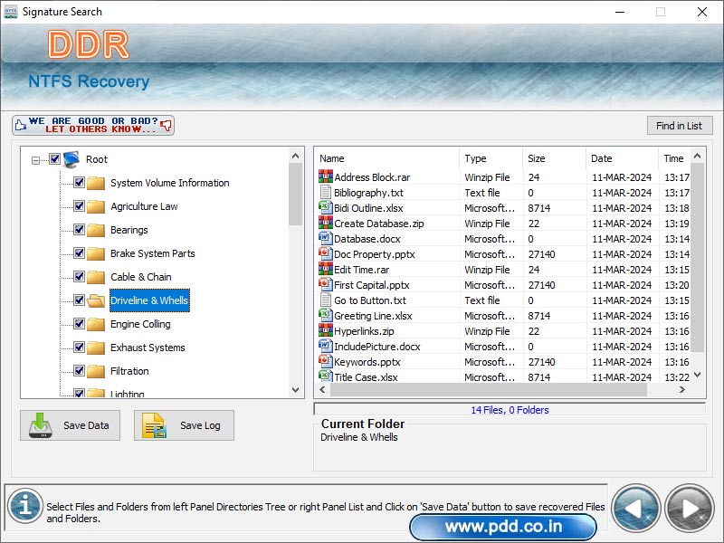 Recover Deleted Files - Screenshot 1