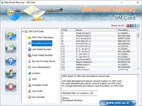 Visit Listing - Sim Card Recovery Sim Card Recovery - Screenshot 1
