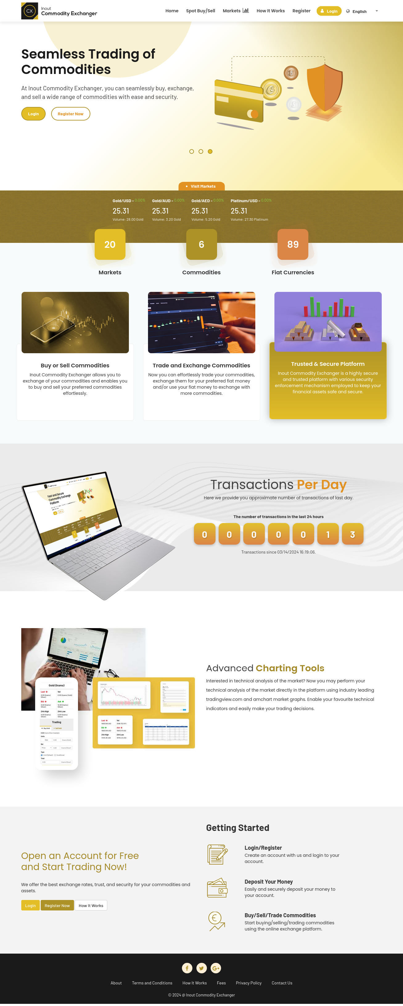 Inout Commodity Exchanger - Screenshot 7