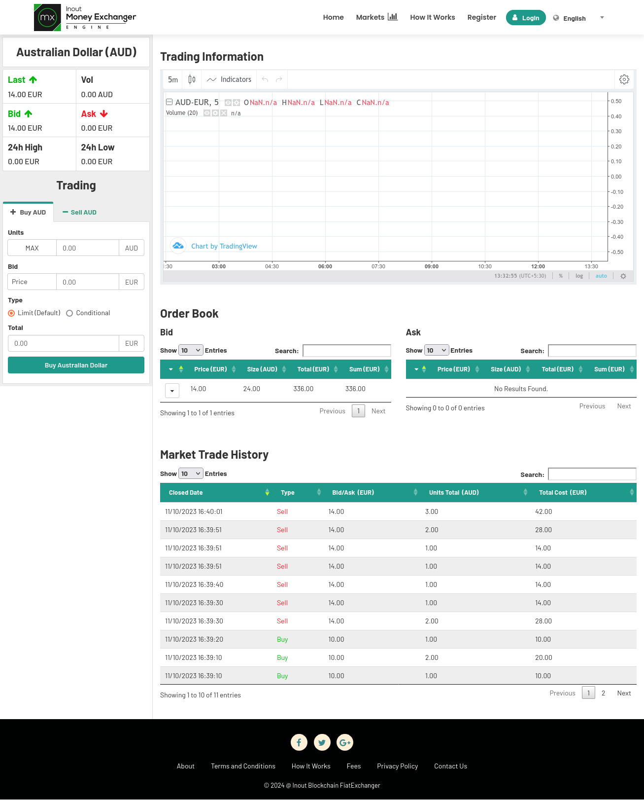 Inout Money Exchanger Engine - Screenshot 3