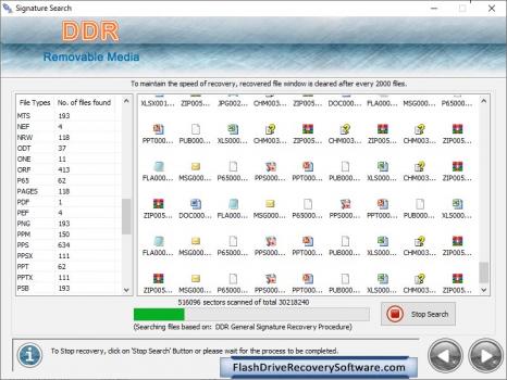 Removable Disk Recovery Software - Screenshot 1