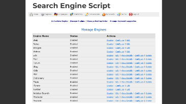 QS Search Engine - Screenshot 2