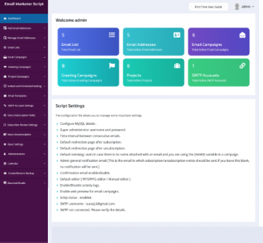 Visit Listing - QS Email Marketer QS Email Marketer - Screenshot 2