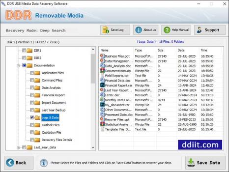 USB Media Recovery - Screenshot 1