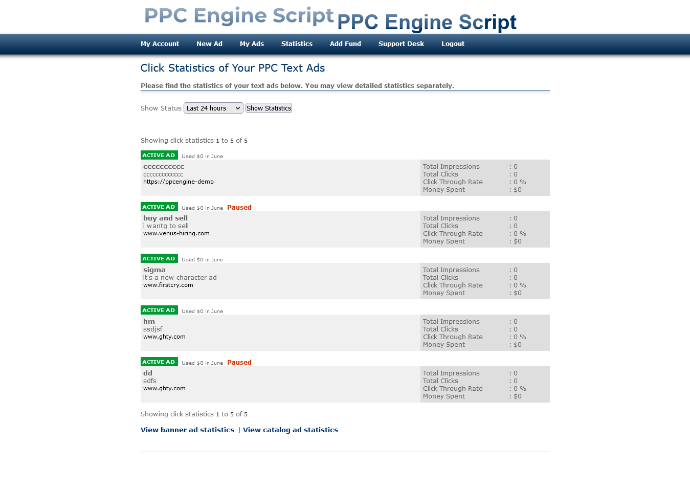QS PPC Engine - Screenshot 2
