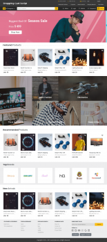 QS Multi-Vendor Shopping Cart - Screenshot 1