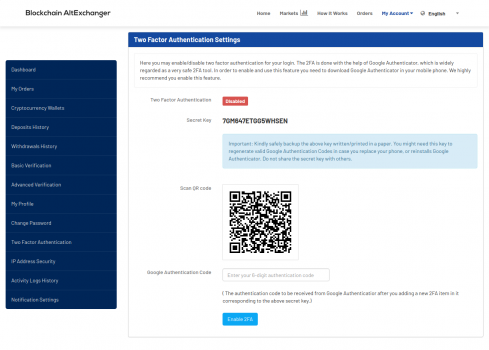 QS Blockchain AltExchanger - Screenshot 4