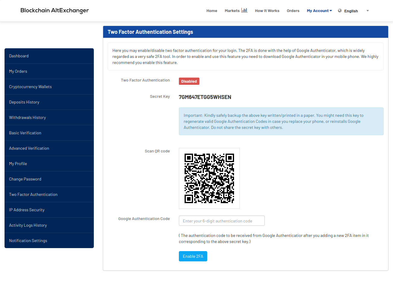 QS Blockchain AltExchanger - Screenshot 4