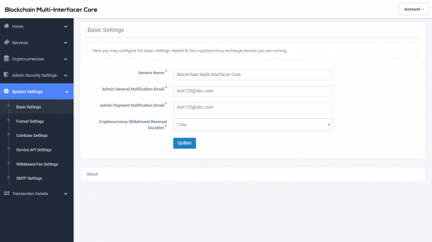QS Blockchain Multi-Interfacer Core - Screenshot 2