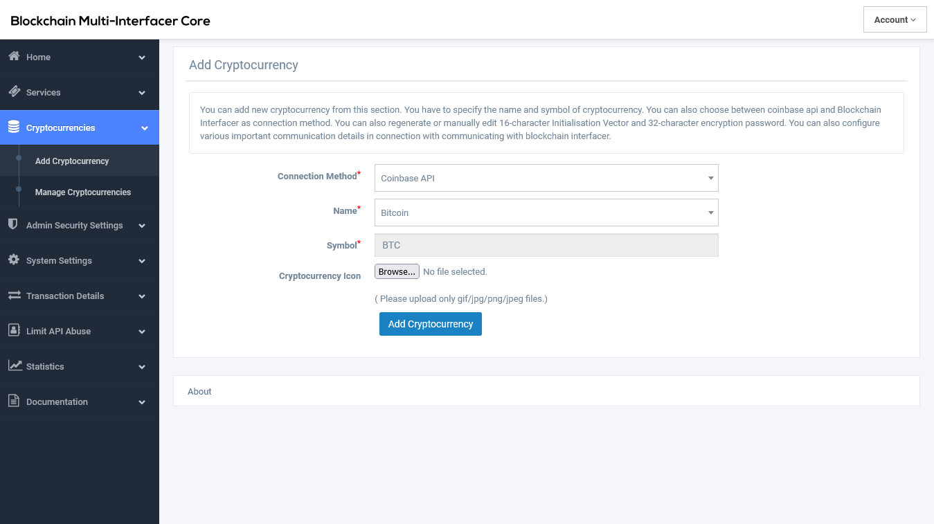 QS Blockchain Multi-Interfacer Core - Screenshot 4